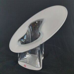 iittala Art Glass Marcel Abstract Vase SIGNED Timo Sarpaneva 1995 Finland 3+ LBS